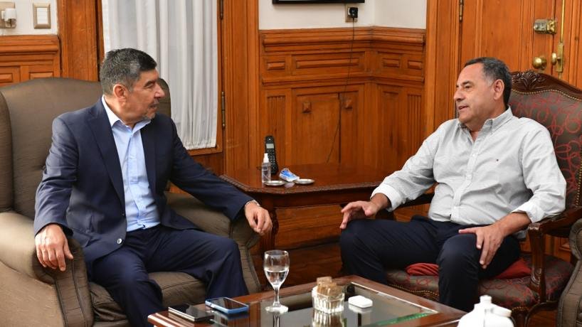 Acevedo y Regino Amado destacaron la gestión económica y laboral de la Provincia