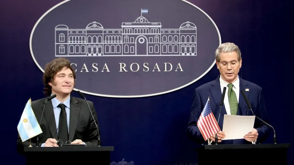 El secretario del Tesoro reafirmó el respaldo de EE.UU. a las políticas de Milei
