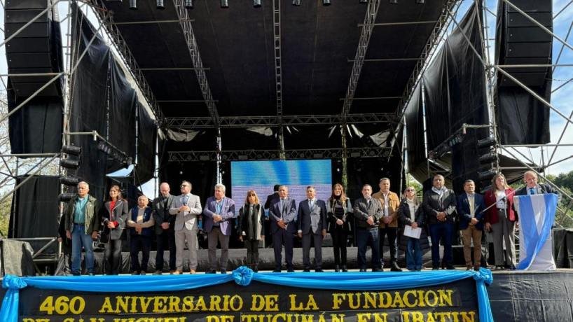 Tucumán celebró los 460 años de su fundación en el sitio histórico de Ibatín
